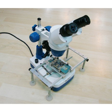 staffa microscopio stereo diametro 76mm Staffa messa a fuoco Testa supporto microscopio